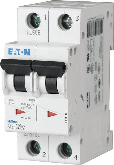 Immagine prodotto Eaton Interruttore MOE FAZ-K2/2 2A 2p K-Char