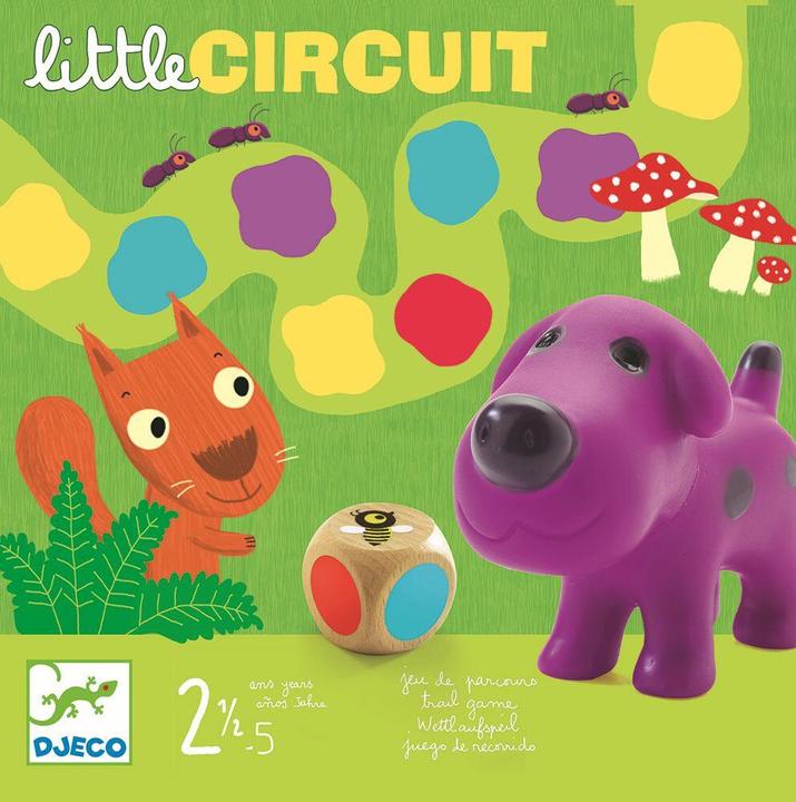 Djeco Little Circuit (Italienisch, Englisch, Französisch, Deutsch)