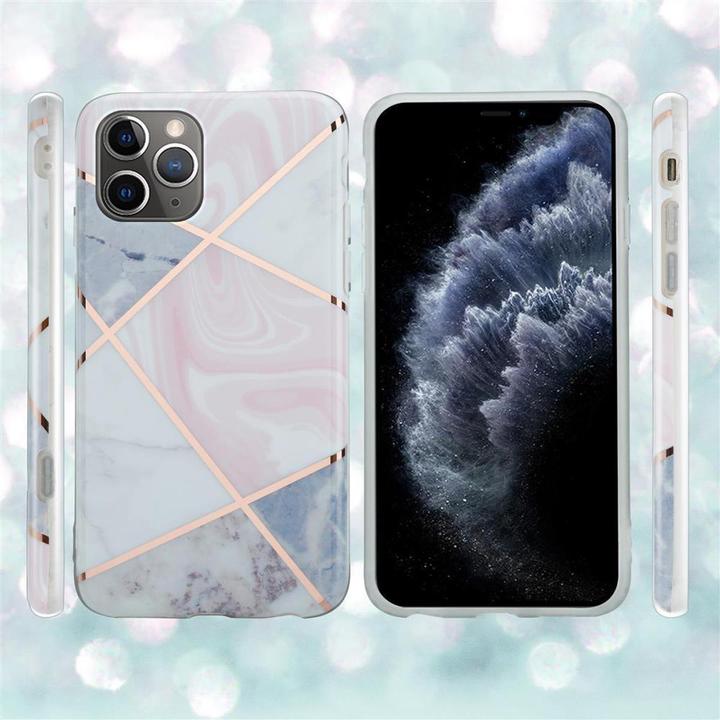 Produktbild Cadorabo IMD TPU Bunter Marmor Cover (Apple iPhone 11 Pro Max)