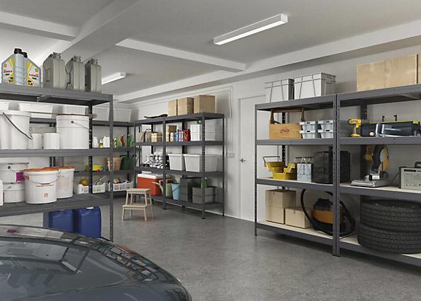 Actual product image kaiserkraft Lagan storage shelving unit