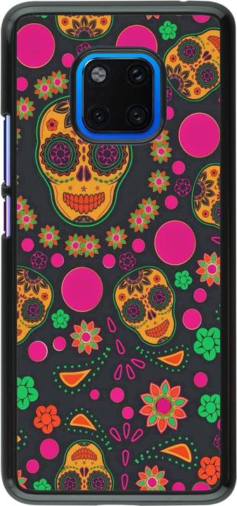 Actual product image PhoneLook Cover Halloween 22 colourful mexican skulls (Mate 20 Pro)