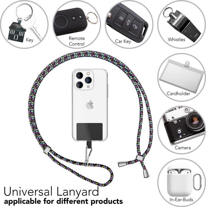 Produktbild Nalia Universal Handykette zum Umhängen mit Pad
