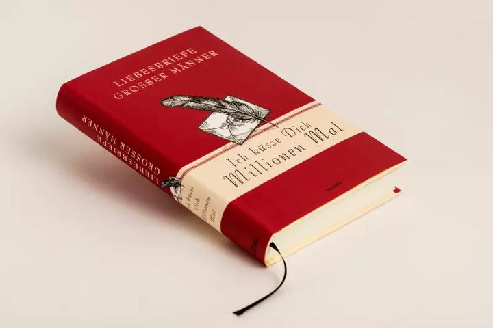 Actual product image Ich küsse Dich Millionen Mal - Liebesbriefe grosser Männer (German, Jan Strümpel, 2020)