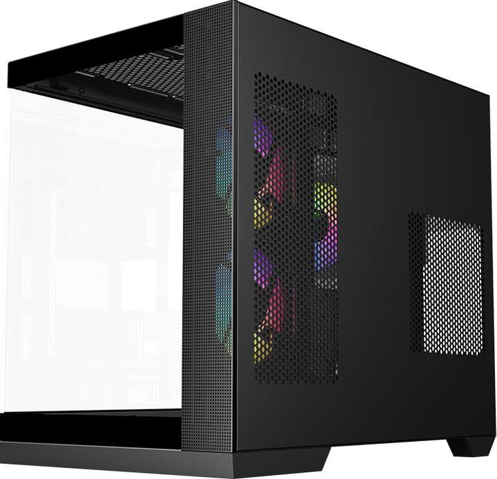 Actual product image Itek Boitier Moyen Tour ATX Dark Cave DS RGB avec panneaux vitrés (Noir) (mATX, ATX, Mini-ITX)