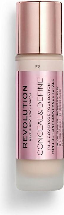 Produktbild Makeup Revolution Conceal and Define Foundation F3 23ml (F3)
