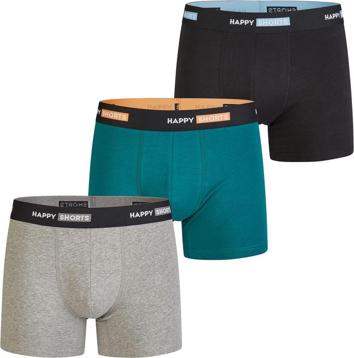Immagine prodotto Happy shorts Retro Boxer Jersey (M, confezione da 3)