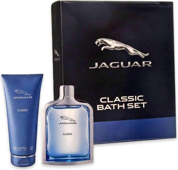 Produktbild Jaguar Blue for Men 3.4oz EDT Spray 6.7oz Bath and Shower Gel