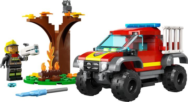 Actual product image LEGO 60393 Fire brigade pick-up truck (60393, LEGO City)