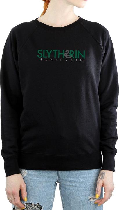 Immagine prodotto Slytherin Text Felpa Donna (L)