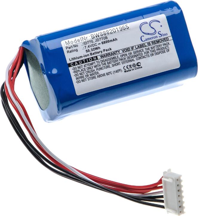 Actual product image XCell Battery for Sony SRS-XB40 and others like ID770 and others 6800mAh for loudspeaker Boxes Speaker (Screen protective film)