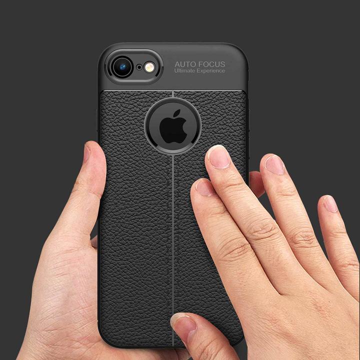 Actual product image Cadorabo TPU Cover Faux Leather Structure (Apple iPhone 7, Apple iPhone SE (2nd Gen))