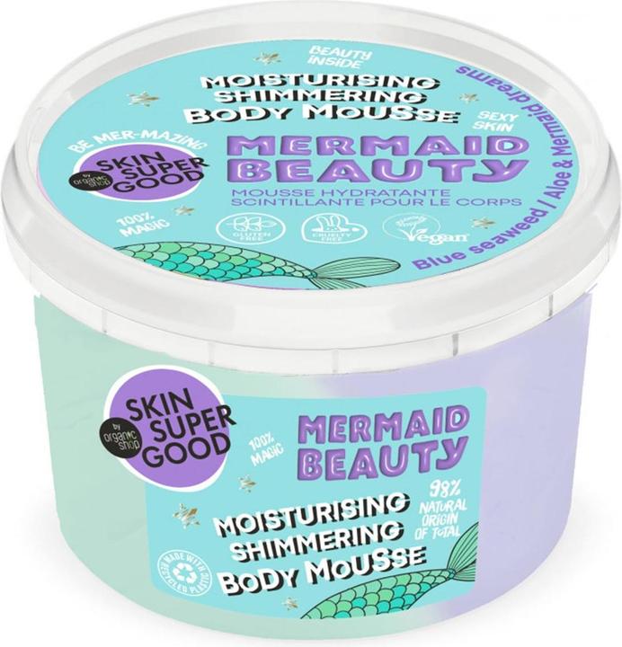 Natura Siberica Skin So Good BE MER-MAZING Mermaid Beauty Moisturising Shimmering Body Mousse 250ml (Körpermilch, 250 ml)