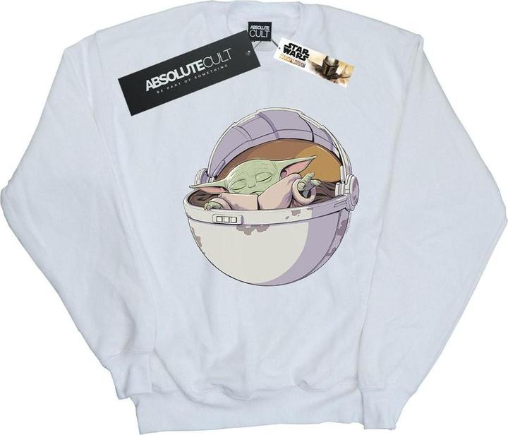 Immagine prodotto Star Wars The Mandalorian Sleeping Child Felpa Uomo (XL)