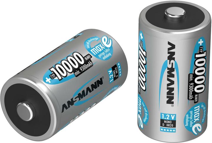 Immagine prodotto Ansmann Mono D (2 pz., D, 9300 mAh)