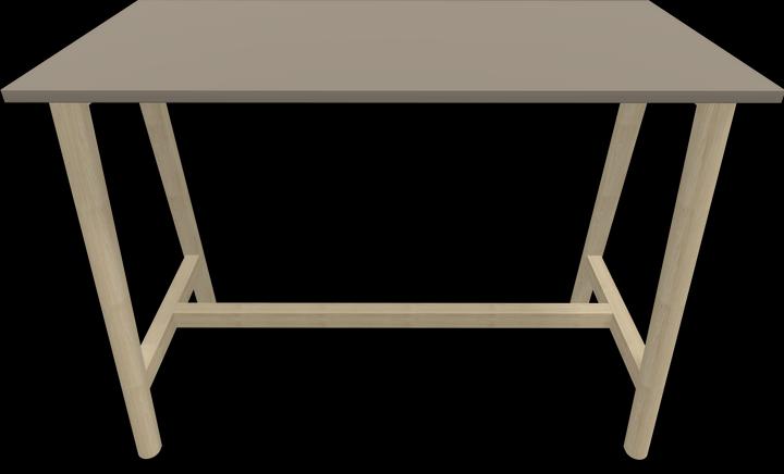 Actual product image Narbutas Nova Wood high table (140 x 70 x 105 cm)