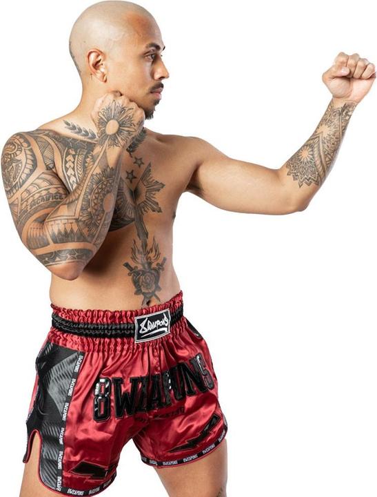 Actual product image 8Weapons 8 Weapons Muay Thai Shorts Carbon - Night 2.0 (S)
