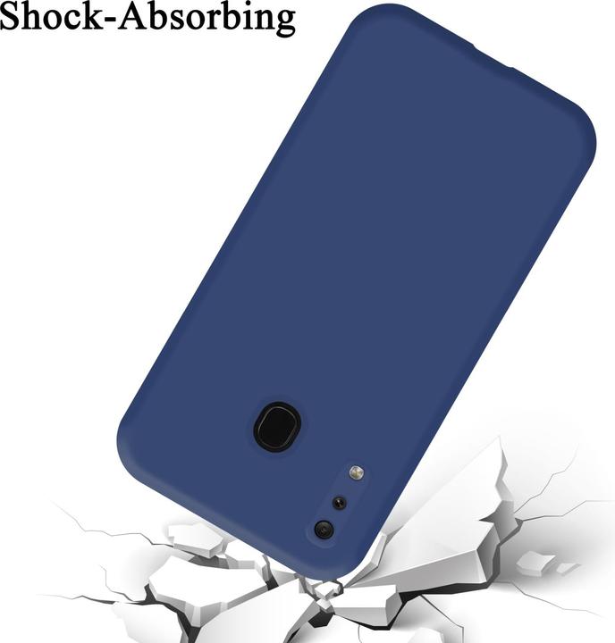 Immagine prodotto Cadorabo Copertura della cassa del silicone liquido TPU (Samsung Galaxy A20, Samsung Galaxy M10s, TCL A30)