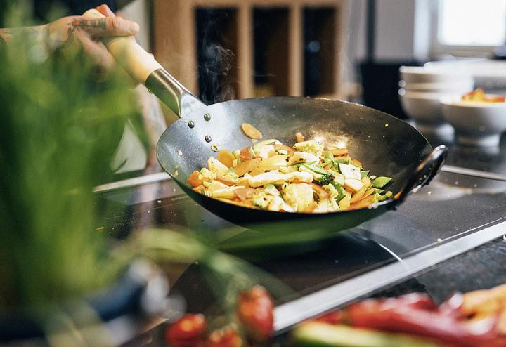 Produktbild Pasoli Wok Karbonstahl Ø30cm
