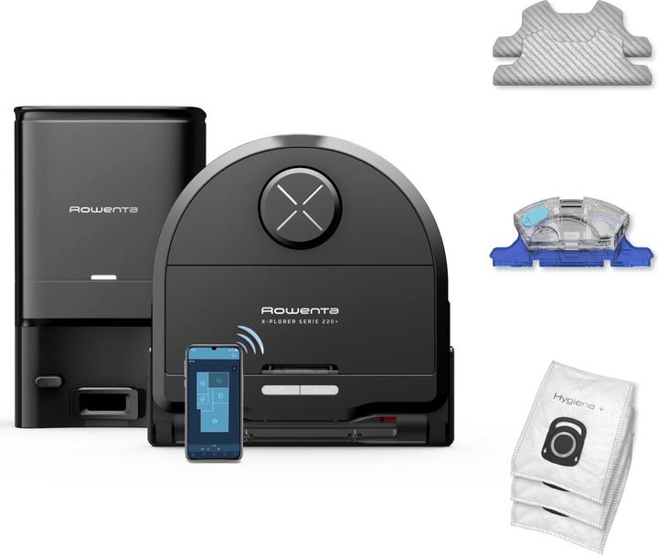 Immagine prodotto Rowenta RR9485 X-PLORER Serie 220+ RR9485 (Robot aspirapolvere)
