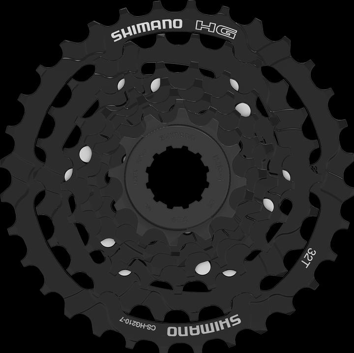 Actual product image Shimano Kassette CS-HG210 7-Gang (7-speed, 14-16)