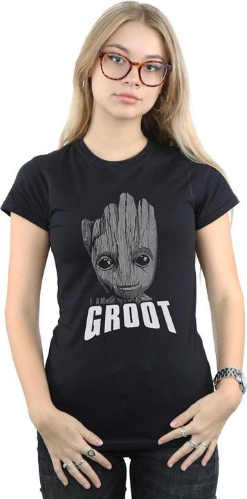 Produktbild Guardians Of The Galaxy Groot Face TShirt (L)