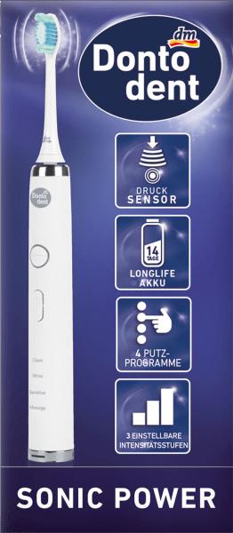 Image du produit dm Dontodent Elektrische Schallzahnbürste Sonic Power (Brosse à dents sonique)