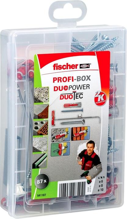 Actual product image Fischer Dowel set (45 pcs.)