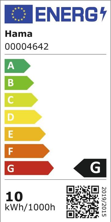 Energy Label Hama SpotLight FoldUp 102 (Ring light)