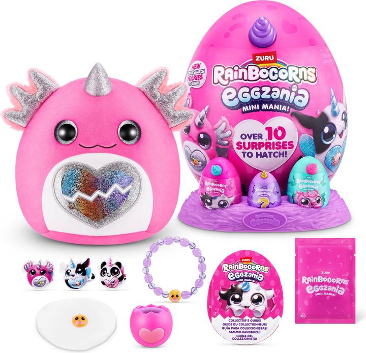 Actual product image Zuru Rainbocorns Eggzania Mini