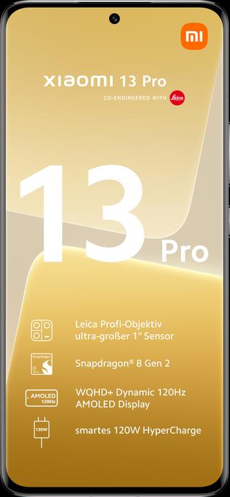 Actual product image Xiaomi 13 Pro (256 GB, Ceramic White, 6.73", SIM + eSIM, 50 Mpx, 5G)