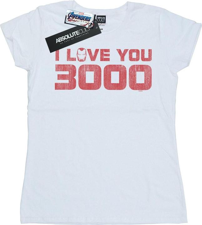 Avengers Endgame I Love You 3000 Distressed Baumwolle TShirt