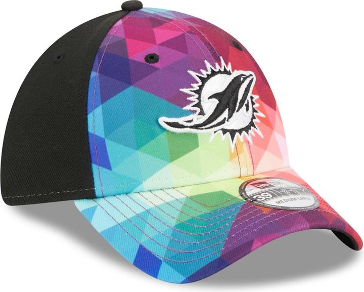 Produktbild New Era 39Thirty Cap - CRUCIAL CATCH Miami Dolphins - L/XL (XL)