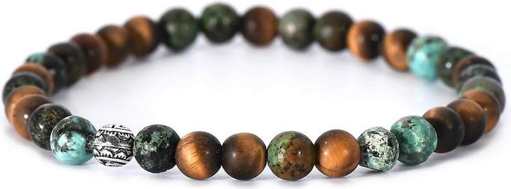 Actual product image Balibay Joris (20.50 cm, 925 Sterling silver, Tiger's eye, Gemstone, Kambaba jasper)