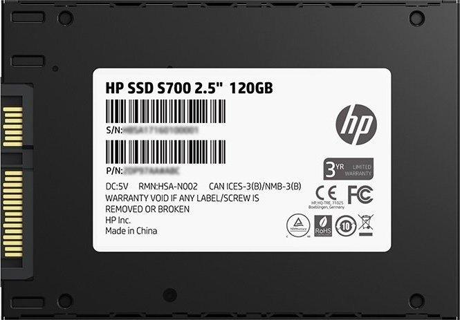 Immagine prodotto HP S700 (120 GB, 2.5")