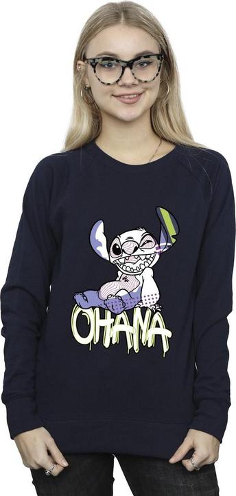 Produktbild Disney Lilo And Stitch Ohana Graffiti Sweatshirt (M)