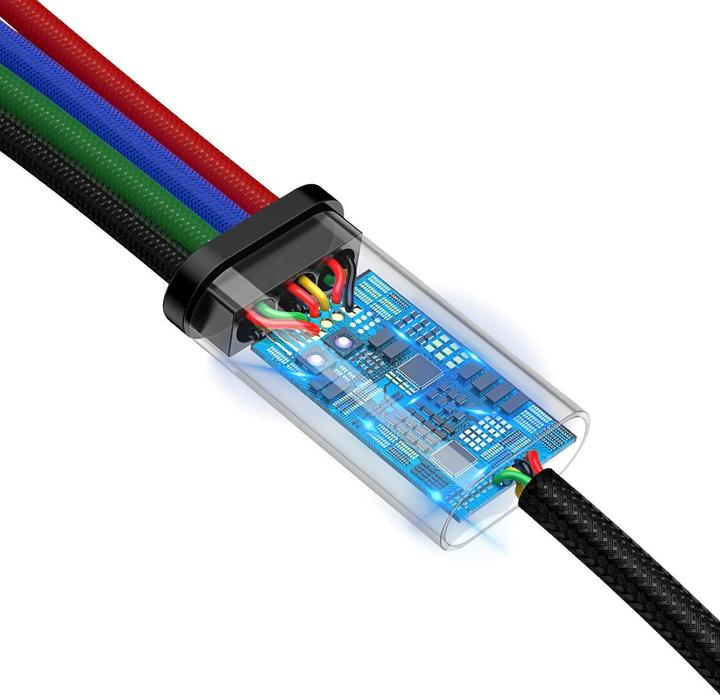 Actual product image Baseus 4in1 (1.20 m, USB 2.0)