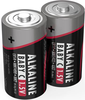 Image du produit Ansmann RED LINE - Pile 2 x C - carbone (2 pcs, C, 7000 mAh)