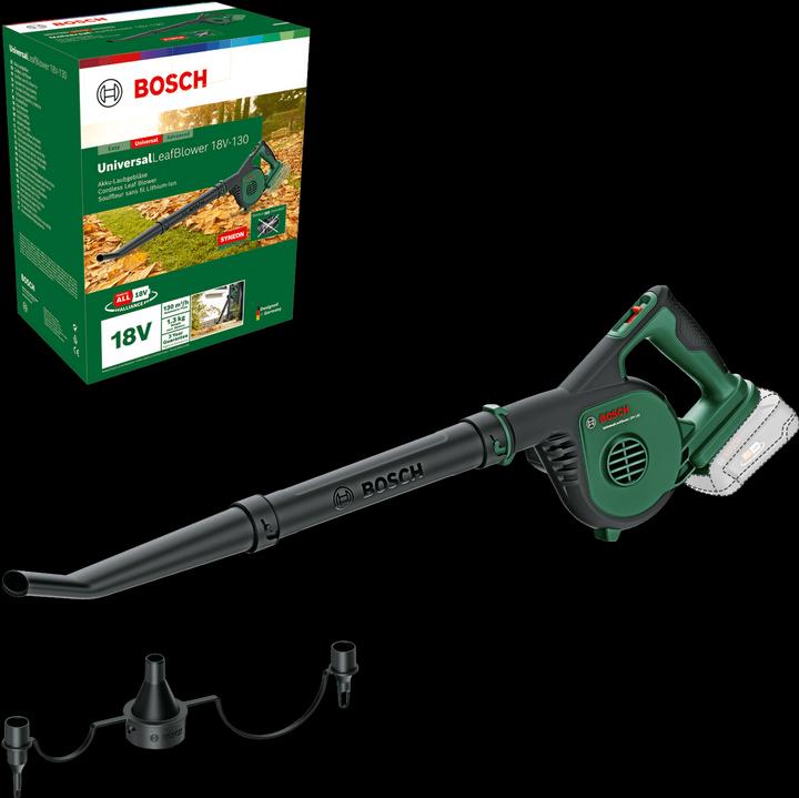 Produktbild Bosch Home & Garden UniversalLeafBlower 18V-130 (Akkubetrieb, Laubbläser)