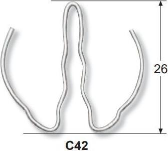 Image du produit Koken komplektas 10 zawleczek zabezpieczających do nasadek udarowych 1/2" (PKC42)