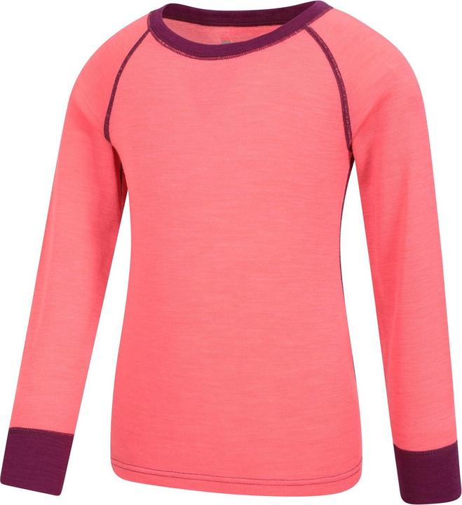 Immagine prodotto Mountain Warehouse Merino II Maglietta di Base Girocollo Bambini (104)