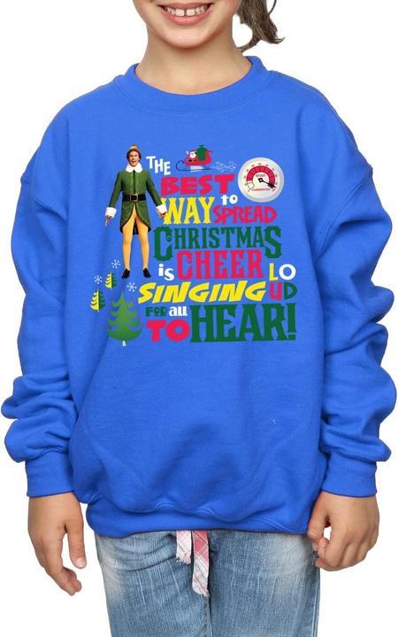 Immagine prodotto Elf Christmas Cheer Felpa Ragazze (152, 158)