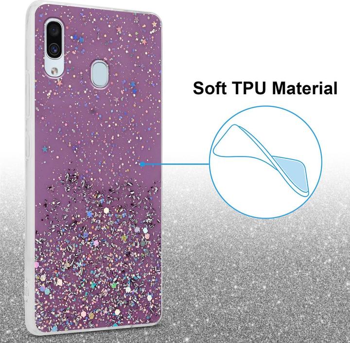 Immagine prodotto Cadorabo Copertura in TPU scintillante (Samsung Galaxy A40)