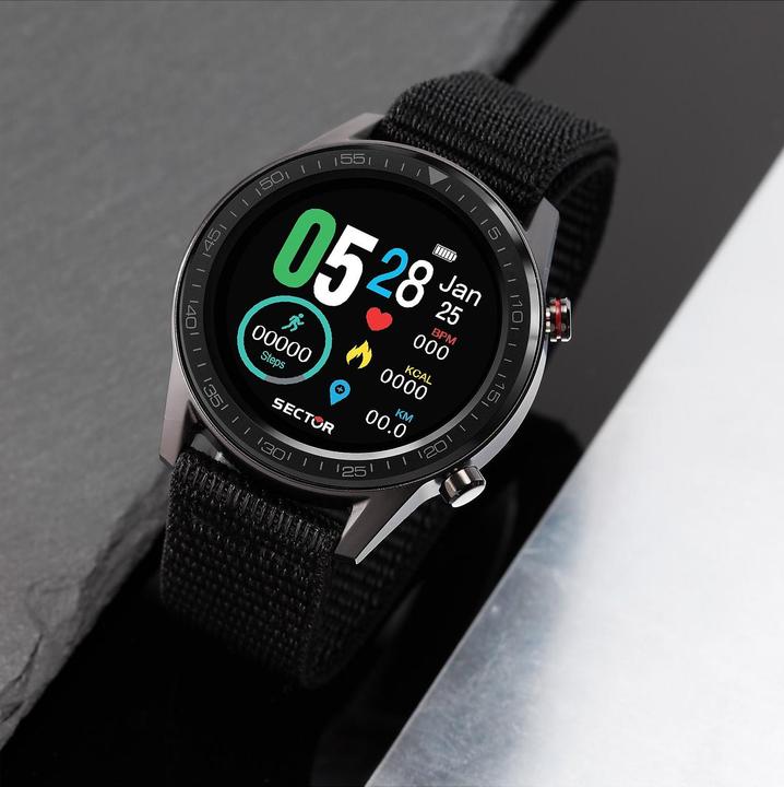 Actual product image Sector Smart S-02 (Digital watch, 46 mm)