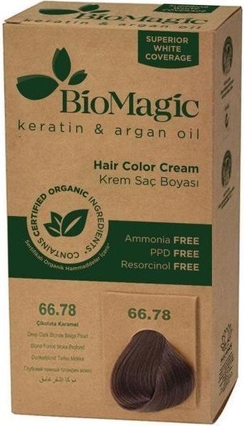 Produktbild Biomagic Haarfarbe sehr dunkler Perle Blond (66,78) 250 g - Biomagisch (66,78)
