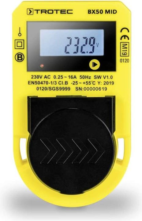 Trotec 3510205950 BX50 MID Energieverbrauchsmessgerät