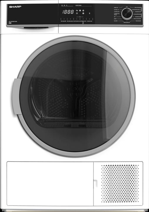 Actual product image Sharp KD-HHH8S7GW2-EN (8 kg, Right)