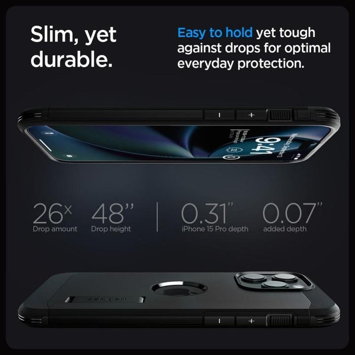 Actual product image Spigen Tough Armor MAG (Apple iPhone 15 Pro Max)