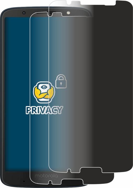 Actual product image BROTECT Privacy Protector (2 Piece, Motorola Moto G6 Plus)