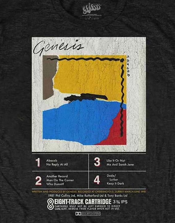 Produktbild Universal Textiles Unisex Adult ABACAB 8 Track T-Shirt (XL)