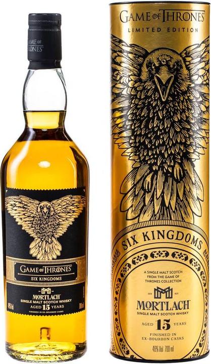 Produktbild Mortlach Game of Thrones Six Kingdoms (Single Malt, Scotch Whisky, 1 x 70 cl)